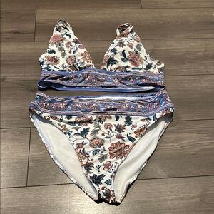 Floral Print Bikini Set